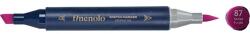 Deli 87 - Azalea Purple kétvégű permanent ART marker (DEC184-F/87) - officedepot