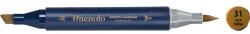 Deli 31 - Dark Yellow kétvégű permanent ART marker (DEC184-F/31) - officedepot