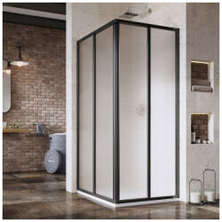 RAVAK Supernova SRV2-90 195 S zuhanykabin fekete+grape 14V703O2ZG (14V703O2ZG)