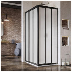 RAVAK Supernova ASRV3-75 zuhanykabin-198 fekete+pearl 15V303R211 (15V303R211)