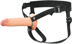 Pipedream Fantasy X-Tensions Elite 7" Silicone Hollow Strap-on Dual Density Skin