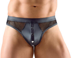Svenjoyment Tight Matte Look Thong with Net 2111730 Black XL