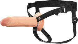 Pipedream Fantasy X-Tensions Elite 8" Silicone Hollow Strap-on Dual Density Skin
