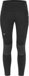 Fjällräven Abisko Trekking Tights Pro W Black/Iron Grey S Pantaloni (F84771-550-048-S)