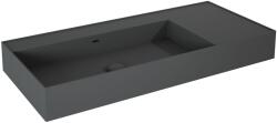 Elita Level mosdótál 100.5x45.5 cm négyszögletes klasszikus antracit matt RE041461186010 (RE041461186010)