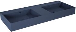 Elita Level mosdótál 120.5x45.5 cm négyszögletes klasszikus-dupla kék matt RE041461207030 (RE041461207030)