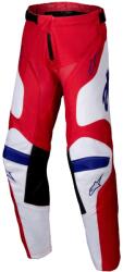 Alpinestars Racer Veil gyerek motocrossz nadrág piros-fehér