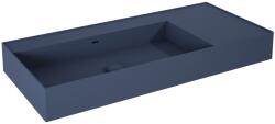 Elita Level mosdótál 100.5x45.5 cm négyszögletes klasszikus kék matt RE041461187030 (RE041461187030)