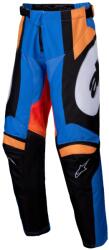 Alpinestars Racer Melt gyerek motocrossz nadrág narancssárga-kék