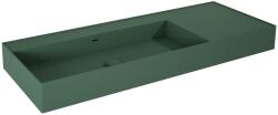 Elita Level mosdótál 120.5x45.5 cm négyszögletes klasszikus zöld matt RE041461197010 (RE041461197010)