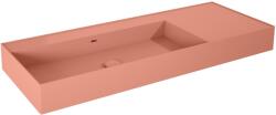 Elita Level mosdótál 120.5x45.5 cm négyszögletes klasszikus rózsaszín matt RE041461196600 (RE041461196600)