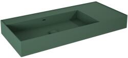 Elita Level mosdótál 100.5x45.5 cm négyszögletes klasszikus zöld matt RE041461187010 (RE041461187010)