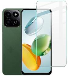 Temp-glass63127376654 Honor Play 60 Plus Karcálló, ütésálló kijelzővédő üvegfólia, 9H tempered glass, törlőkendővel (Temp-glass63127376654)