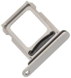 tel-szalk-192969514567 Apple iPhone 15 Pro / 15 Pro Max Natúr Titán SIM kártya tálca (SIM2) (tel-szalk-192969514567)