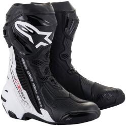 Alpinestars Cizme moto Alpinestars Supertech R Vented alb-negru (AIM130-477)