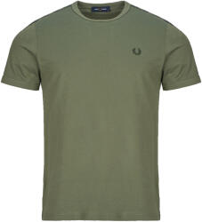 Fred Perry Tricouri mânecă scurtă Bărbați CONTRAST TAPE RINGER Fred Perry verde EU M