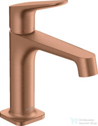 Hansgrohe AXOR CITTERIO M mosdó csaptelep nem zárható leeresztővel, szálcsiszolt vörös arany hatású 34017310 (34017310)