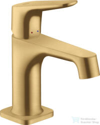 Hansgrohe AXOR CITTERIO M mosdó csaptelep automata leeresztővel, szálcsiszolt arany hatású 34016250 (34016250)