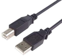 Basekit Cablu de Date Imprimanta USB-A (T) la USB-B (T), Basekit, 480 Mbps, Negru (BK-KU2AB1BK)