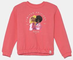 Benetton csecsemő melegítőfelső pamutból rózsaszín, nyomott mintás, 3J68G10HI - rózsaszín 98