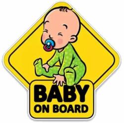 Cridem Autocolant Baby on Board 15x11cm Type-1