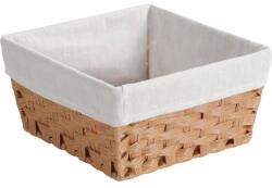 Kesper Coș țesut pentru pâine/fructe 28, 5x28, 5 cm Kesper, plastic/țesătură