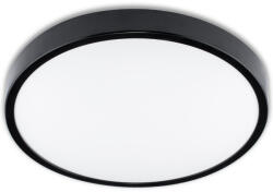 Kobi LED felületre szerelhető mennyezeti fürdőszobai lámpa 13W 4000K IP44 mozgásérzékelővel ZOE LX fekete 30cm (KOBPLA1361)