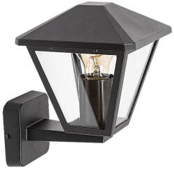 Rábalux Kerti lámpa LED fali lámpa PARAVENTO E27 IP44 Lámpás Up Black RABALUX-hoz (RABOGR0758)
