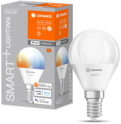OSRAM E14 P40 LED izzó 4.9W 470lm SMART+ WiFi CCT szabályozható mini izzó LEDVANCE (4058075778634)