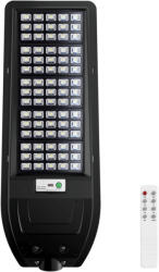 MILAGRO VIA LED Solar utcai lámpa IP65 200W 6000K fekete mozgás- és szürkületérzékelő + Eco-Light távirányító (EKOLIG7432)