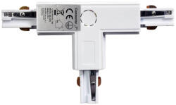 Eko-Light Tripla T-csatlakozó Track Light sínekhez, 3 fázis, fehér UR (EKOLIG6730)