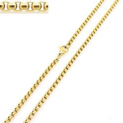 HARAHU Lănțișor TA-34767 - Auriu / 50cm / 2mm KP34767