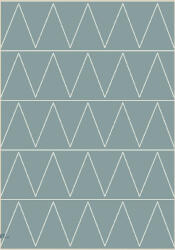 Delta Carpet Covor Modern, Dream 18002, Albastru, Diverse Dimensiuni, 2300 gr mp (18002/119-23) Covor