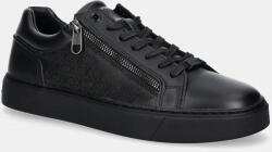 Calvin Klein sportcipő LOW TOP LACE UP W/ ZIP MONO fekete, HM0HM01555 - fekete Férfi 41