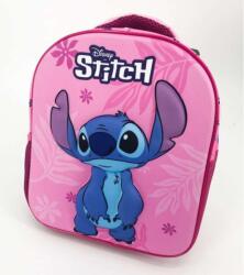 DISNEY 3 D Lilo és Stitch Hátizsák italtartóval, táska 30 cm