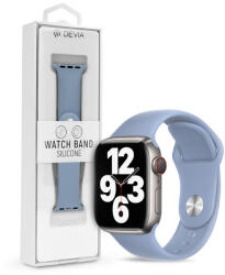 DEVIA Apple Watch szilikon sport szíj - Devia Silicone Deluxe Series Sport Watch Band - 38/40/41 mm - kék - bluedigital