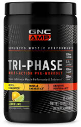 GNC Amp Tri-phase Multi-action, Pre-workout Cu Aroma De Lamaie Si Lime, 363 G