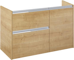 Roca Gap Pro dulap 98.5x45.1x63.5 cm sub chiuveta pe perete stejar A857904464 (A857904464)