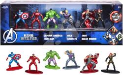 Jada Toys Figurine de colecție Avengers Marvel Nano Pack Jada din metal set de 6 tipuri 4 cm înălțime (JA3224001)