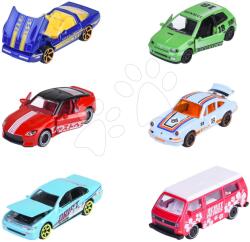 Majorette Mașinuță CastHeads Series Majorette din metal cu piese care se deschid și card de colecție 7, 5 cm lungime 6 tipuri diferite (MJ2054210)