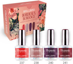BrillBird Bordeaux Romance Hypnotic Gel&Lac Kit 4x4 ml