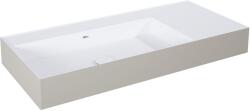 Elita Level mosdótál 100.5x45.5 cm négyszögletes klasszikus fehér matt RE041461226190 (RE041461226190)