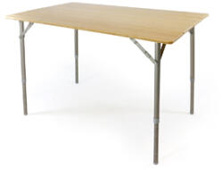 BasicNature Összecsukható asztal Bambusz 100 x 65 cm