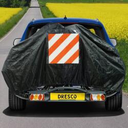 Dresco fekete elasztikus kerékpárhuzat 2 kerékpárhoz 5252001