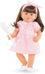 Corolle Játékbaba Julie Mon Grand Poupon Corolle barna pislogó szemekkel és hosszú barna haj fésűvel 36 cm (CO130470)