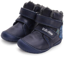 D. D. Step Barefoot bélelt téli csizma, dínós (20-25 méretben) W070-42838 (20)