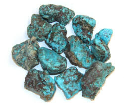  Turcoaz Arizona Mineral Natural Brut - 30-38 x 20-26 mm - ( XL ) - 1 Buc