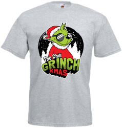  The chill grinch xmas - Karácsonyi Férfi Póló (371946)