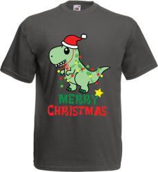  T-rex Karácsony - Karácsonyi Férfi Póló (993806)