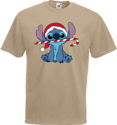  Stitch Cukorpálca - Karácsonyi Férfi Póló (785113)